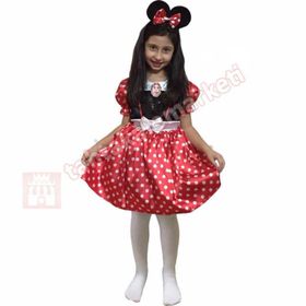 Şık Tasarım Minnie Mouse Kostümü
