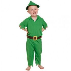Şık Tasarım Peter Pan Çocuk Kostümü