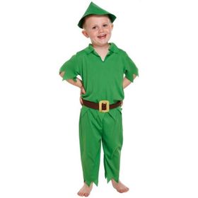 Şık Tasarım Peter Pan Çocuk Kostümü