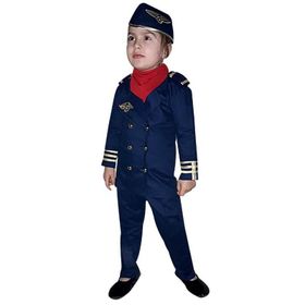 Şık Tasarım Pilot Kız Çocuk Kostümü