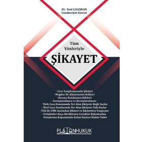 Şikayet - Platon Hukuk Yayınevi