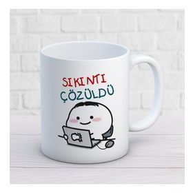 Sıkıntı Çözüldü İki Tarafı Baskılı Kupa