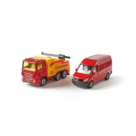 Siku 1667 Breakdown Truck With Van Maket Metal Model Araç