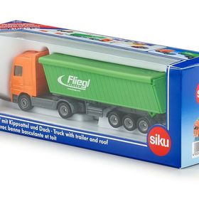 Siku 1796 Truck With Trailer And Roof Maket Metal Model Araç