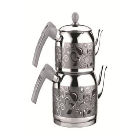 Sıla PE-4792 Truva Gold Aile Boyu Çaydanlık Takımı