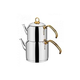 Sıla PE-4792 Truva Gold Aile Boyu Çaydanlık Takımı