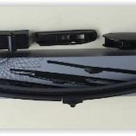 Silbak 530 mm 6 Aparatlı Muz Tipi Grafitli Silecek Süpürgesi