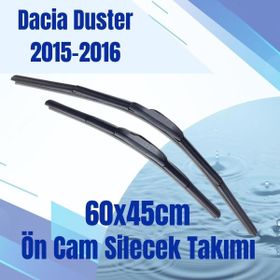 Silbak 60x45 cm Dacia Duster 2015-2016 Ön Cam Silecek Takımı