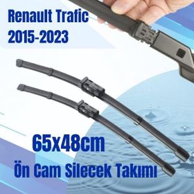 Silbak 65x48 cm Renault Trafic 3 2015-2023 Ön Cam Silecek Takımı