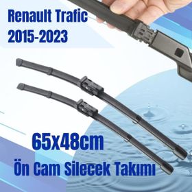 Silbak 65x48 cm Renault Trafic 3 2015-2023 Ön Cam Silecek Takımı