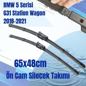 Silbak BMW 5 Serisi 65x48 cm G31 Station Wagon Ön Cam Silecek Takımı
