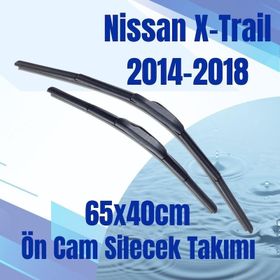 Silbak Nissan X-Trail Xtrail 2014-2018 65x40 cm Ön Cam Silecek Takımı