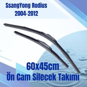 Silbak SsangYong Rodius 2004-2012 60x45 cm Ön Cam Silecek Takımı