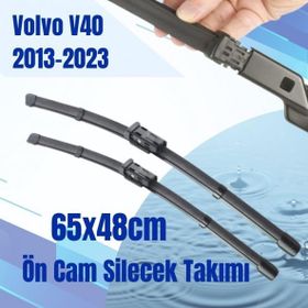 Silbak Volvo V40 2013-2023 65x48 cm Ön Cam Silecek Takımı