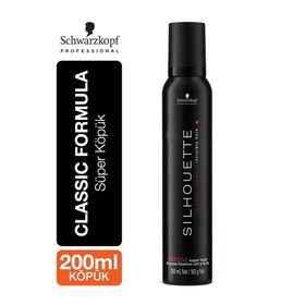 Silhouette 200 ml Siyah Süper Köpük
