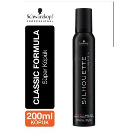 Silhouette 200 ml Siyah Süper Köpük