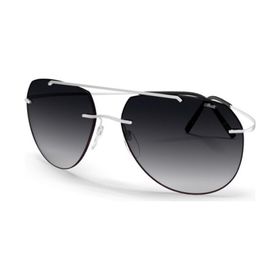 Silhouette 8744 75 7210 Gri Unisex Güneş Gözlüğü