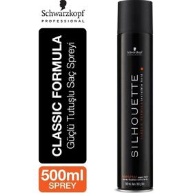 Silhouette Super Hold 500 ml Süper Tutucu Saç Spreyi