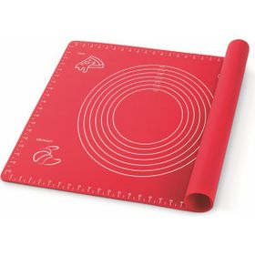 Silicolife Kırmızı 40x46 cm Ölçülü Hamur Matı