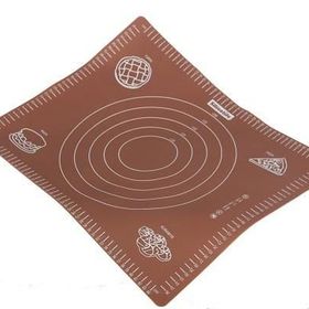 Silicolife SL-044 Kahverengi 40x50 cm Ölçülü Silikon Hamur Açma Matı
