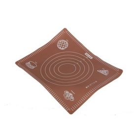 Silicolife SL-044 Kahverengi 40x50 cm Ölçülü Silikon Hamur Açma Matı