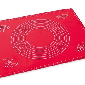 Silicolife SL-044 Kırmızı 40x50 cm Ölçülü Silikon Hamur Açma Matı