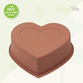 Silicolife SL03 Büyük Kalp Kek Kalıbı