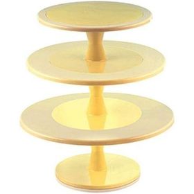 Silikomart Hula Up Yellow Xxl Multiplayer Sarı Pasta Sunum Standı