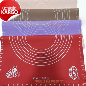 Silikon 50x40 Cm Ölçülü Hamur Açma Matı