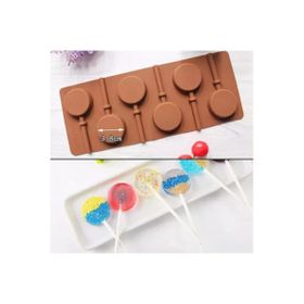 Silikon Lolipop Şekli Büyük Çikolata Kalıbı