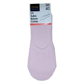 Silk & Blue 2'li Pembe Suba Kadın Çorap
