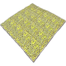 Silk Home 11426-235 Tivil Sarı Karma Desen İpek Eşarp