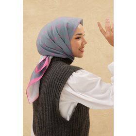 Silk Home 48001-32 Olinda Lacivert Eşarp