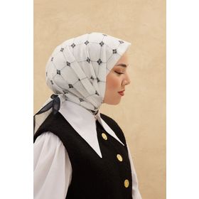 Silk Home 48001-50 Olinda Beyaz Eşarp