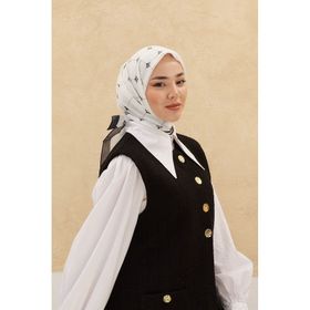 Silk Home 48001-50 Olinda Beyaz Eşarp