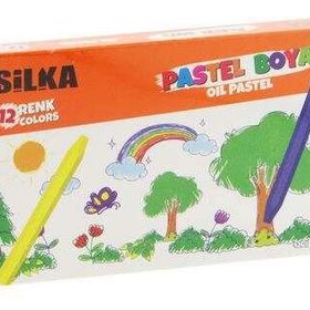Silka 12 Renk Pastel Boya