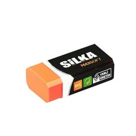 Silka ART.6 Maxsoft Turuncu 24'lü Öğrenci Silgisi
