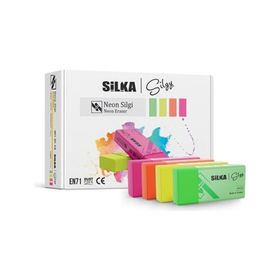 Silka ART3 Neon Orta Boy Silgi