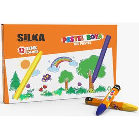 Silka ART538 12 Renk Pastel Boya