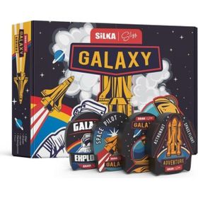 Silka ART55 36'lı Kutu 4 Desen Galaksi Silgi