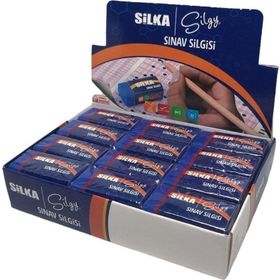 Silka Mavi 24 Adet Sınav Silgisi