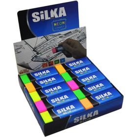 Silka Neon Büyük Boy 20'li Silgi