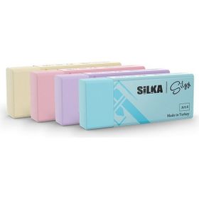 Silka Orta Boy 5 Adet Pastel Silgi