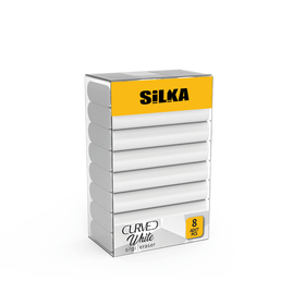 Silka SG.52 Curved White Silgi