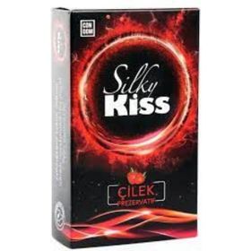 Silky Kiss 12 Adet Çilek Prezervatif