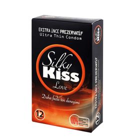 Silky Kiss Love 12'li Extra İnce Prezervatif