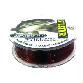 Silstar 1170 Carp Knock Out 300 mt Kahverengi Monofilament Misina
