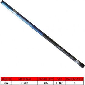 Silstar 3001 XPerformance Pole Blue 800 cm Göl Kamışı