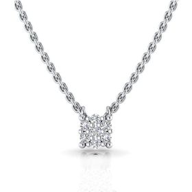 Silvanit 0.10 Karat Pırlantalı Kolye