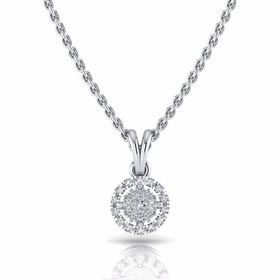 Silvanit 0.14 Karat Pırlantalı Kolye
